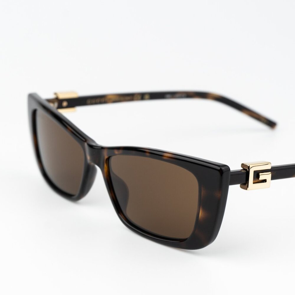 Gucci Women Sunglasses Havana Brown Cat Eye GG1681S 004 BRAND NEW - Picture 5 of 11